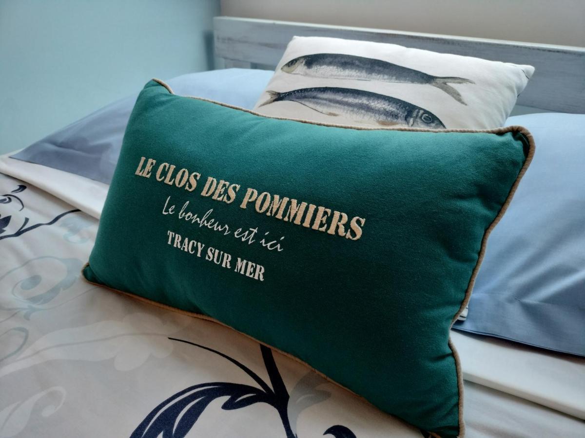 Le Clos Des Pommiers Tracy-sur-Mer Esterno foto